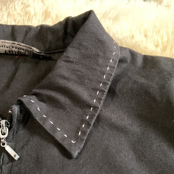 Tribal zip front 3/4 sleeve shacket size 12 - Picture 4 of 9